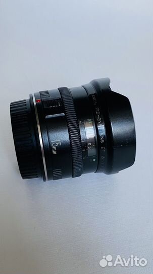 Объектив Canon EF 15mm f 2.8 fisheye