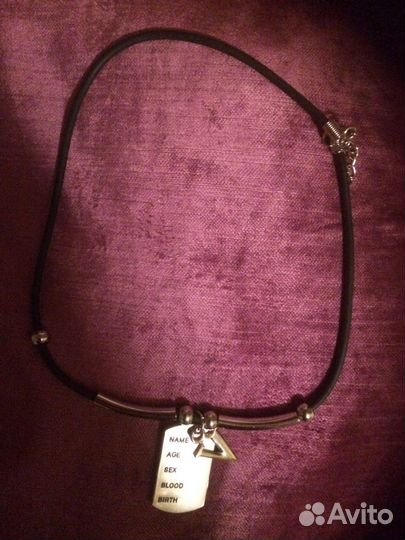 Подвеска-жетон с личными данными