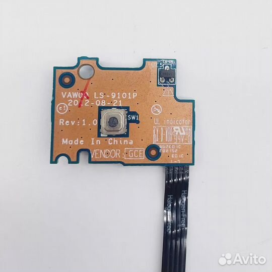 Плата с кнопкой включения Dell NBX00019O00