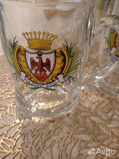 Кружки пивные, б/у в отличном состоянии, 2 штуки