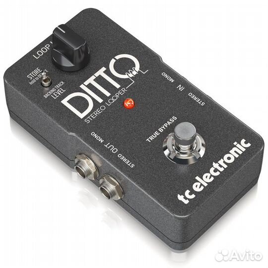 Педаль TC electronic ditto stereo looper