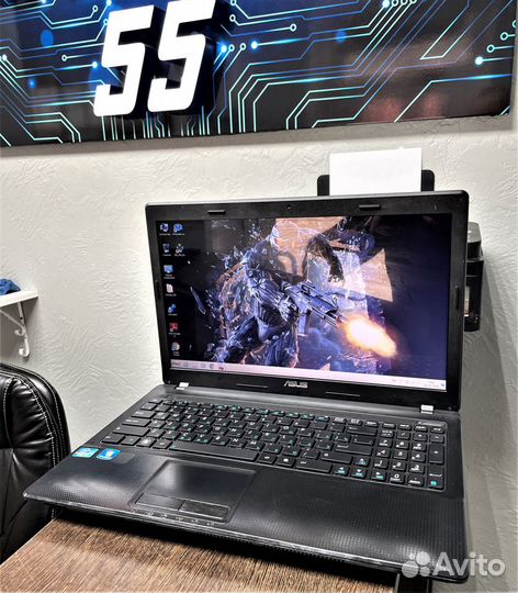 Ноутбук asus i3 2330m / IntelHD / 6Гб / 320Гб