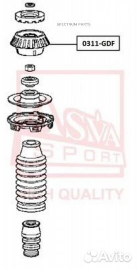 Asva 0311GDF опора амортизатора