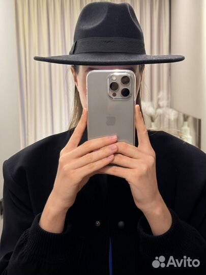 Шляпа фетровая женская