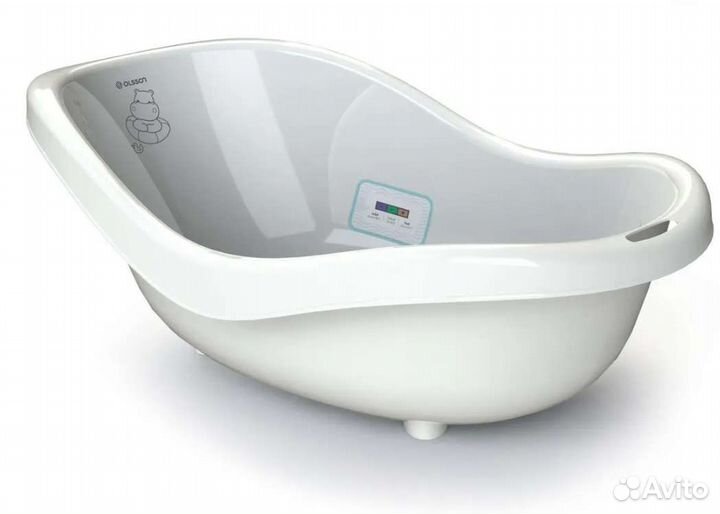 Детская ванночка для купания с термометром
