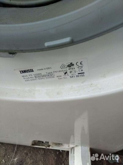 Стиральная машина zanussi fe1026n разбор