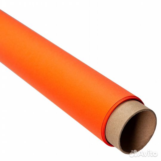 Фон бумажный Superior, 1,5 х 2,7м (Цвет оранжевый