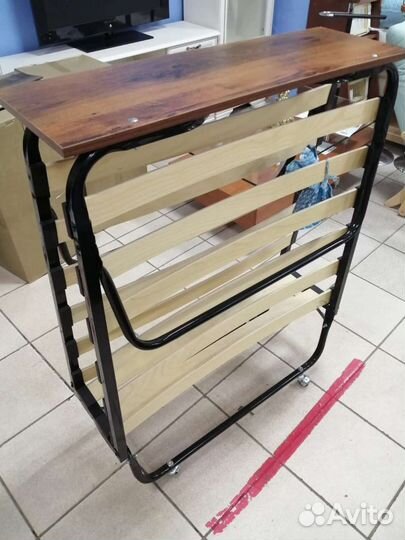 Раскладушка с матрасом