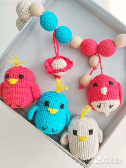 Слингобусы, погремушки для малышей