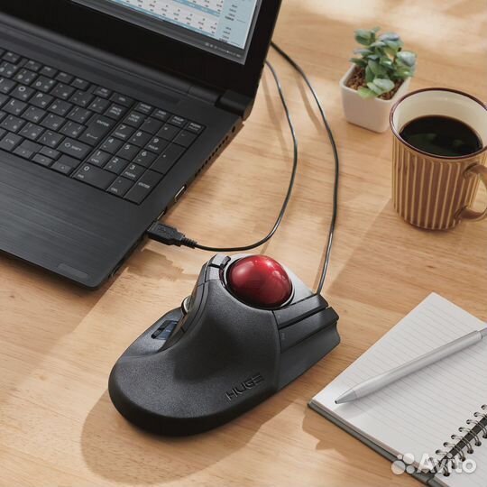 Трекбол Elecom Huge Wired