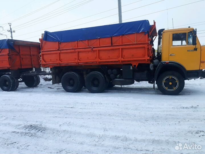 Камаз Сельхозник с прицепом высокие борта