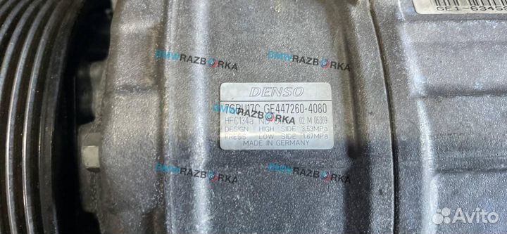 Компрессор кондиционера BMW X5 E70 рест. 2010