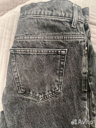 Джинсы zara серые 32