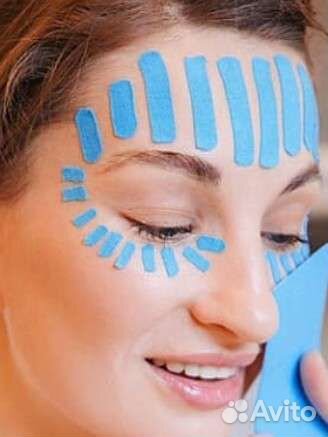 Кинезио тейп для лица и шеи