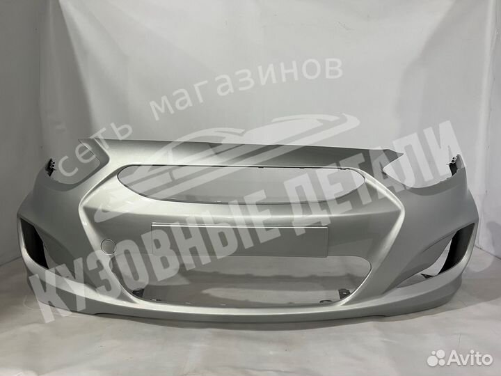 Передний Бампер Hyundai Solaris 1 в цвет