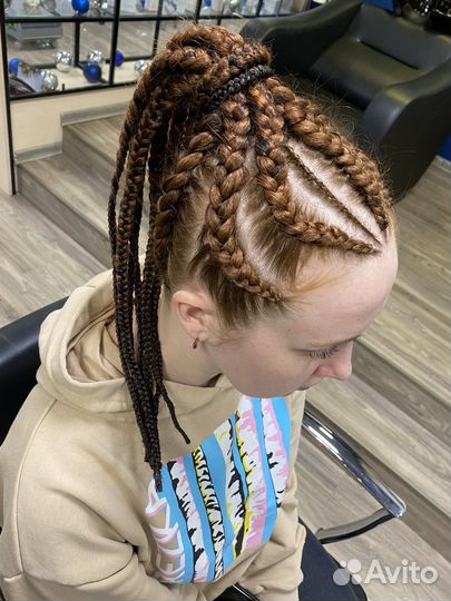 Обучение афролоконы де косы плетение канекалон