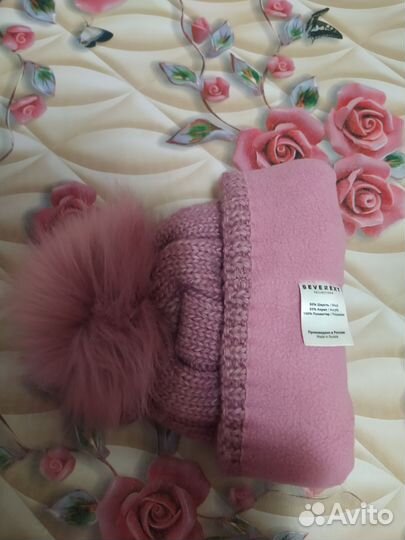 Шапка зимняя женская