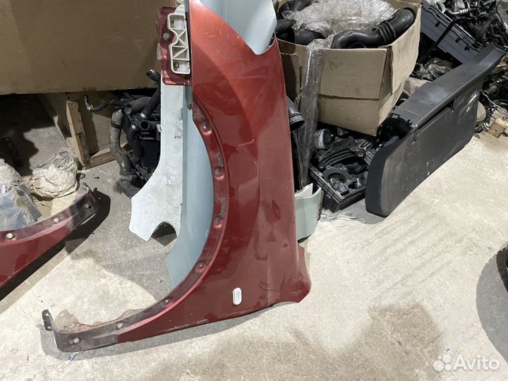 Крыло переднее левое nissan qashqai J10 дефект