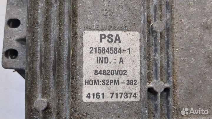 Блок управления двигателем Peugeot Partner