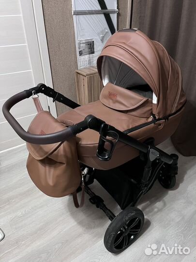 Детская коляска 2 в 1 Verdi Mocca с аксессуарами