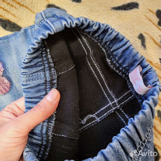 Джинсы для девочки 116