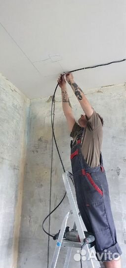 Услуги электрика,монтаж