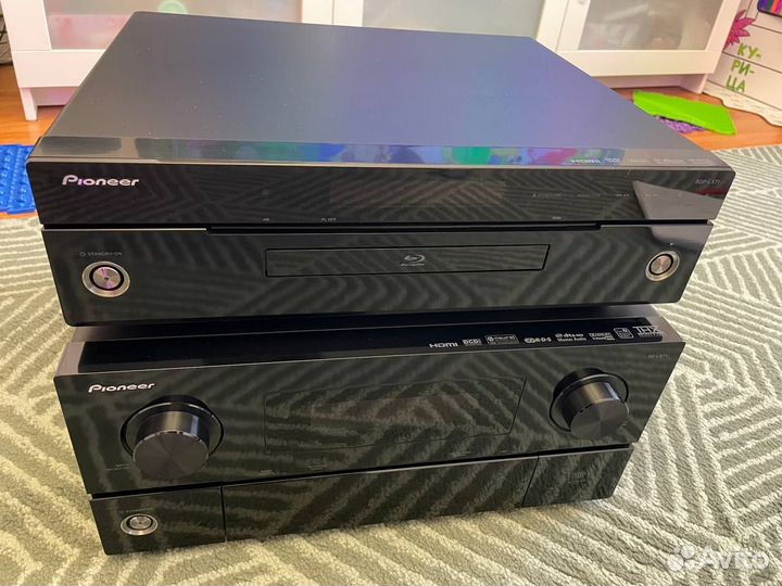 Av ресивер pioneer SC-LX71, проигрыватель Blu-ray