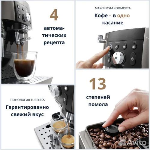 Новая кофемашина delonghi Ecam250.33.tb