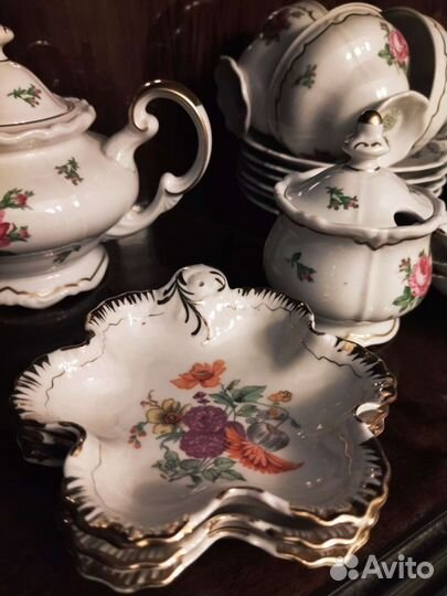 Подарок к свадьбе Мадонна, 6 персон, гдр, раритет