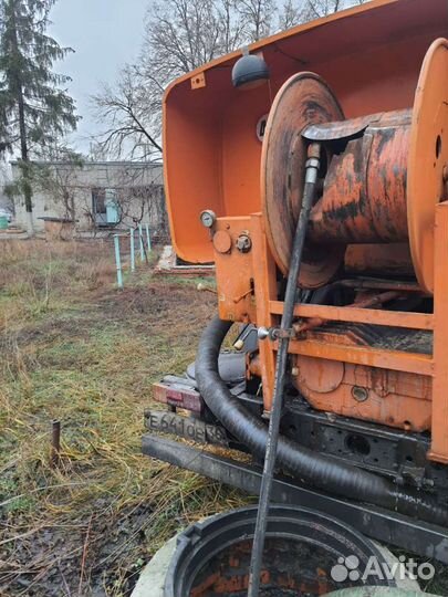 Прочистка канализации и труб, устранение засоров