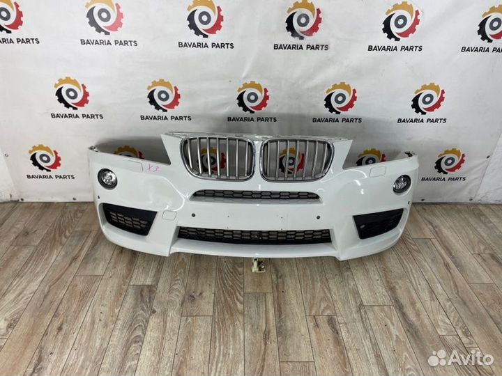 Бампер передний Bmw X3 F25 3.0 N55 2012