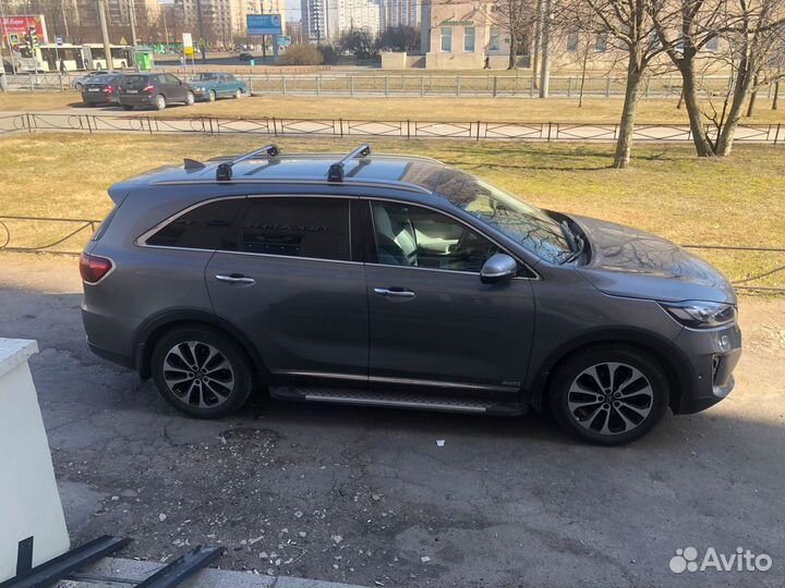 Багажник на крышу Turtle на Kia Sorento