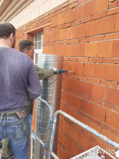 Монтаж вентиляции и кондиционирования. Вентиляция