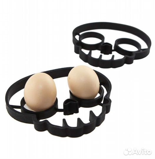 Формы из силикона и нержавеющей стали для яичницы