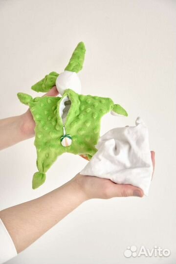 Зайка комфортер с грелкой-охлождалкой