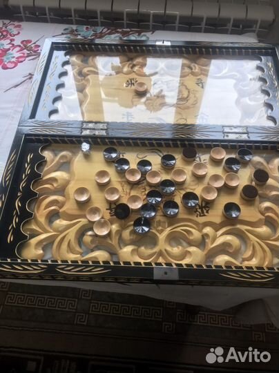 Нарды, шахматы ручной работы