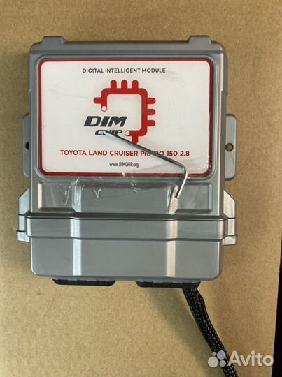 Блок увеличерия мощности двигателя на Toyota Land