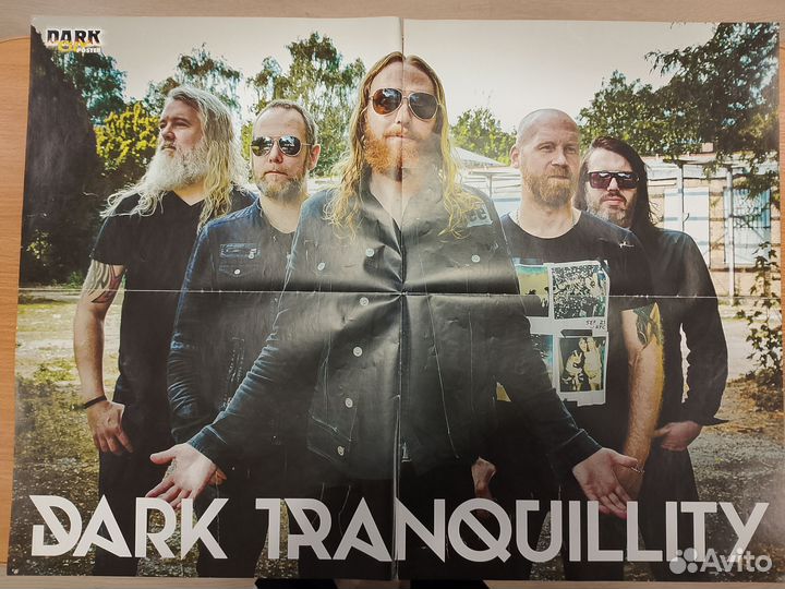 Плакат двухсторонний Dark Tranquility и Sabaton