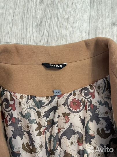 Кашемировое пальто