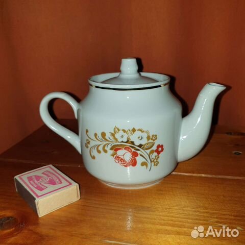 Чайник заварочный СССР 500 мл фарфоровый