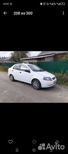 Chevrolet Aveo 1.4 МТ, 2004, 300 000 км