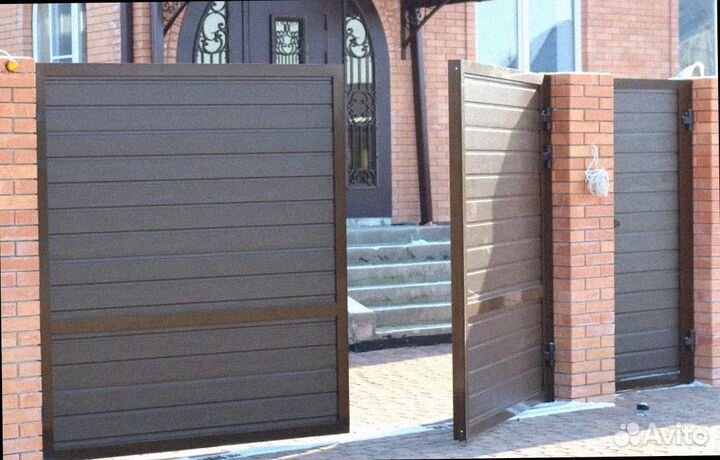 Автоматические распашные ворота