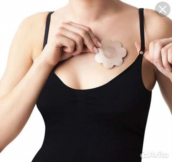 Наклейки невидимки на грудь Dentelle