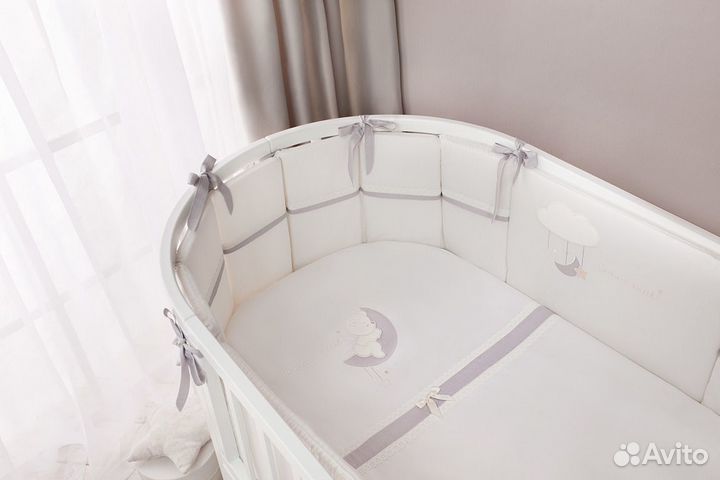 Комплект в кроватку Perina «Bonne nuit Oval» 7 пре