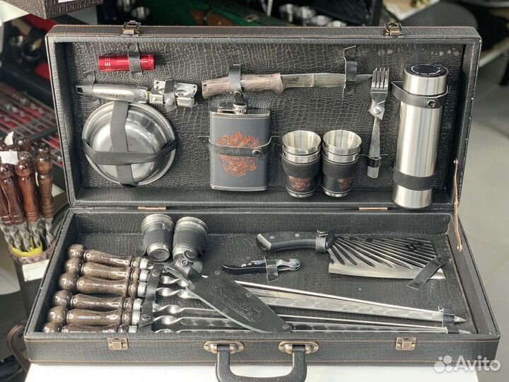 Подарочный набор для мужчины с шампурами