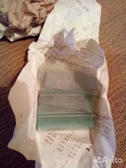 Стекла предметные