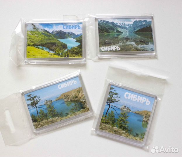 Магниты на холодильник, Сибирь (новые)