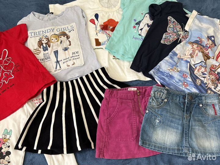 Пакет одежды для девочки от 98 р