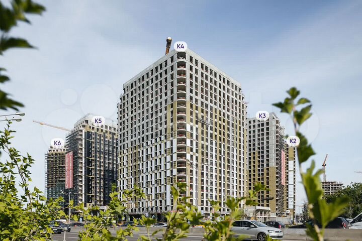 Квартира-студия, 29,2 м², 9/23 эт.