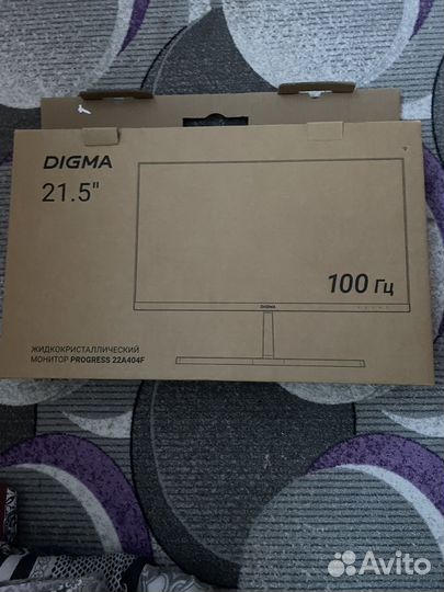 Монитор Digma progress 22a404f 21.5 100Гц